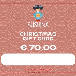 CHRISTMAS CARD - 70 EURO
